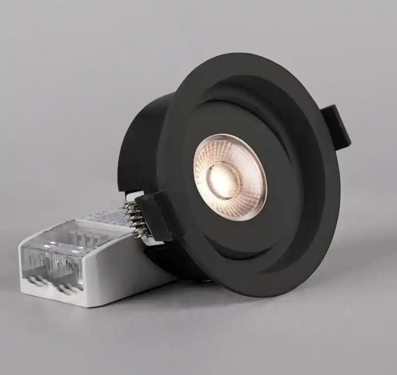 Uutuus LED-alasvalo Hide-a-lite Level Quick ISO 3000K musta