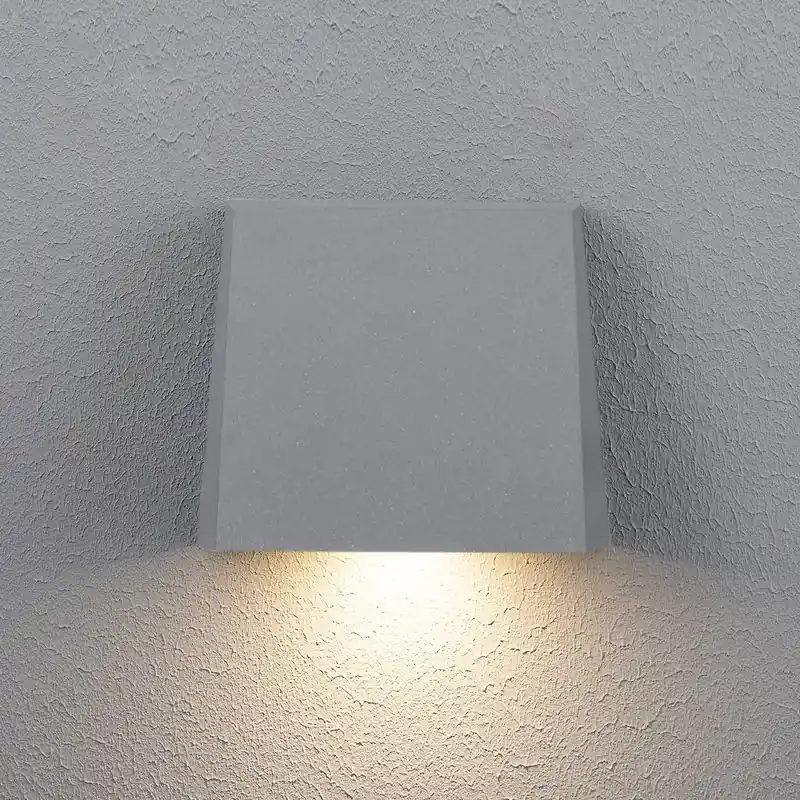 LED-ulkoseinävalaisin Hide-a-lite Edge XL 3000K harmaa Suoraan Valmistajalta