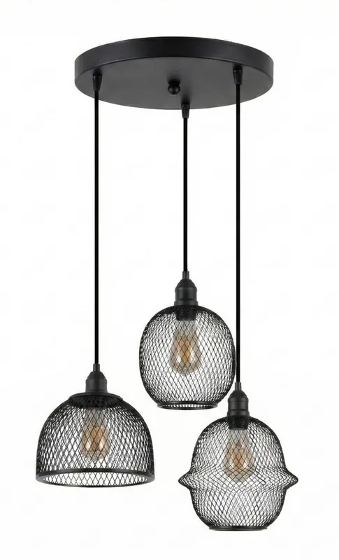 Uusi Malli Riippuvalaisin Linento Lighting Berk 16401 - 1, 3-osainen