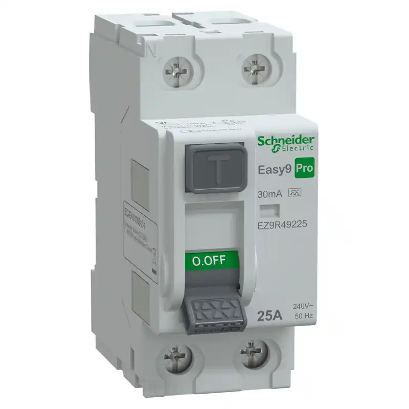 Vikavirtasuojakytkin Schneider Electric Easy9 RCCB 2P 25 A 30 mA A Tilaa Nyt