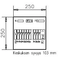 Ryhmäkeskus IP30 Pointer 1P 3409 Loppuunmyynti