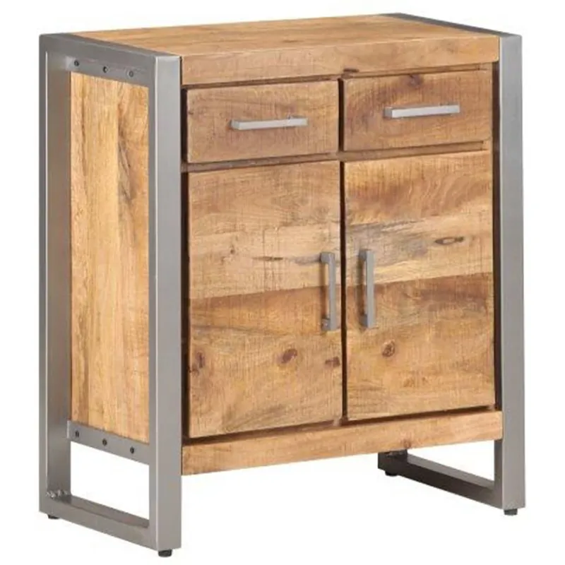 Alennettu Senkki 60x35x72 cm karkea mangopuu