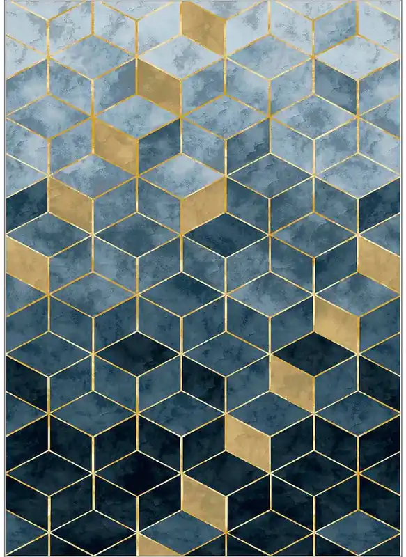 Eniten Myyty Matto Linento EXFAB215, 160x230cm, sinivihreä