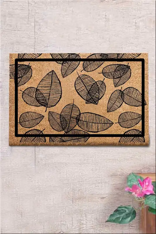 Ovimatto Linento Coco Fullar, 40x60cm, ruskea Uutuus
