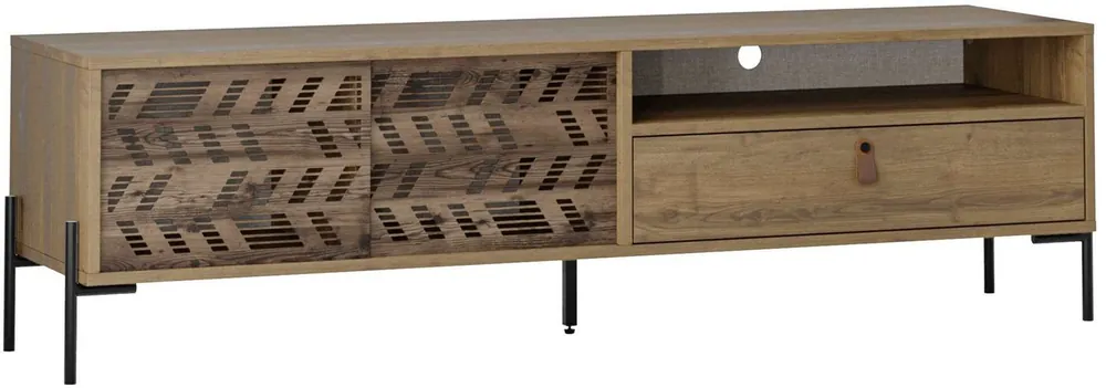 Alennus TV-taso Linento Furniture Dionysos ruskea