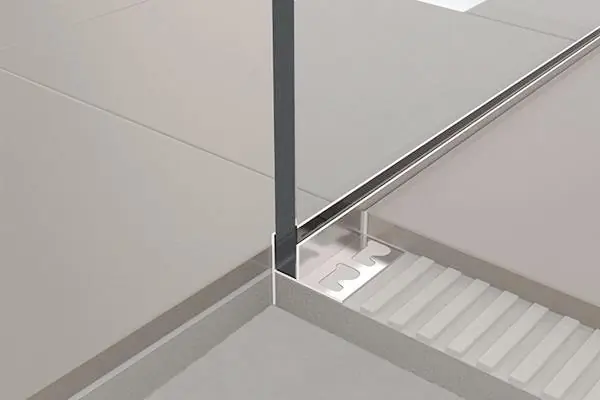 Linjakaivon kaatolista lasiseinälle Progress Profiles Proshower Glass 2% kaato 1000 mm Tilaa Heti