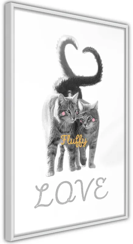 Juliste Artgeist Fluffy Love kehyksillä eri kokoja Alennettu