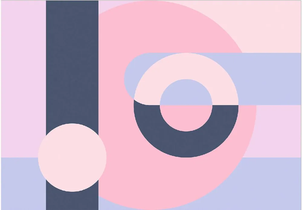 Sisustustarra Artgeist Geometric Wreath eri kokoja Heti Saatavilla
