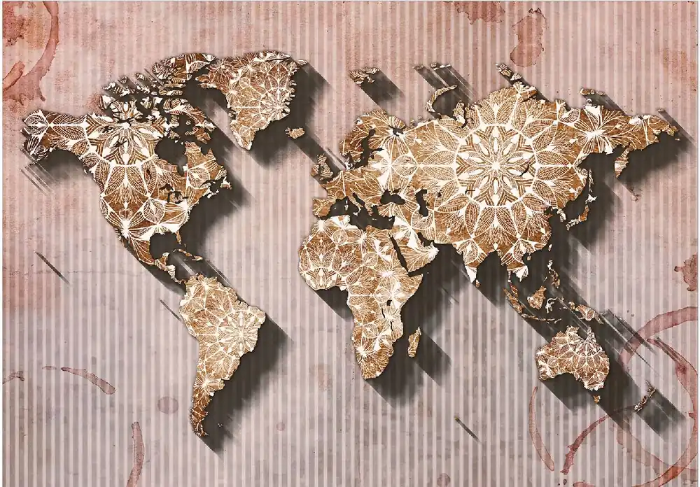 Halpa Hinta Sisustustarra Artgeist Oriental Map eri kokoja