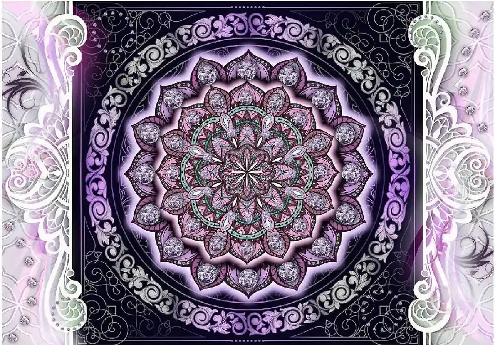Alennus Sisustustarra Artgeist Round Stained Glass eri kokoja