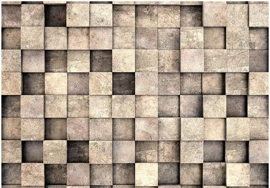 Superhinta Sisustustarra Artgeist Beige Squares eri kokoja