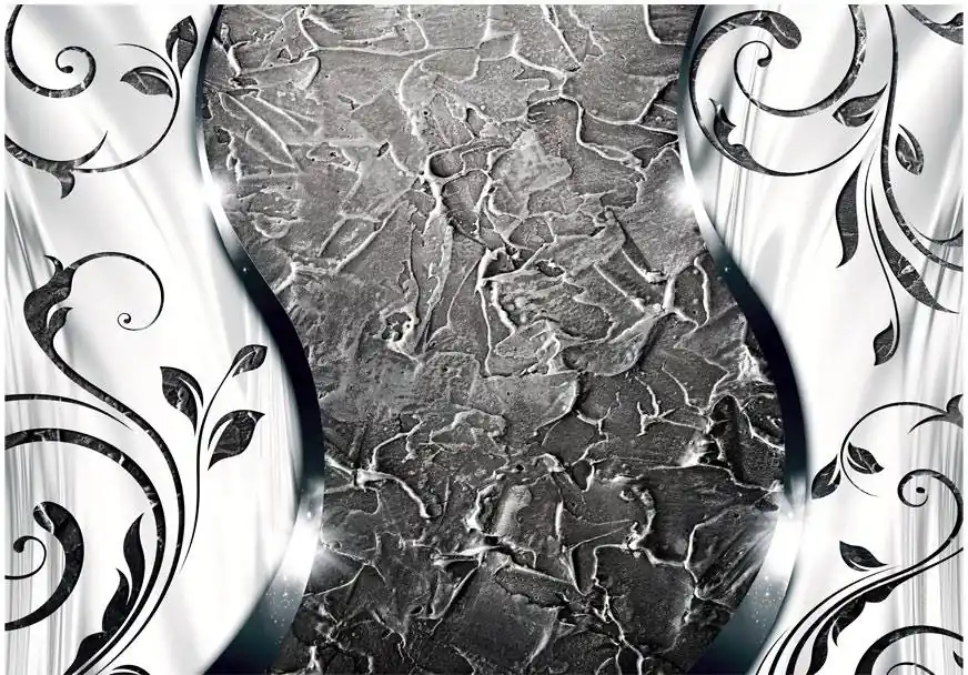 Heti Saatavilla Sisustustarra Artgeist Silver twigs eri kokoja