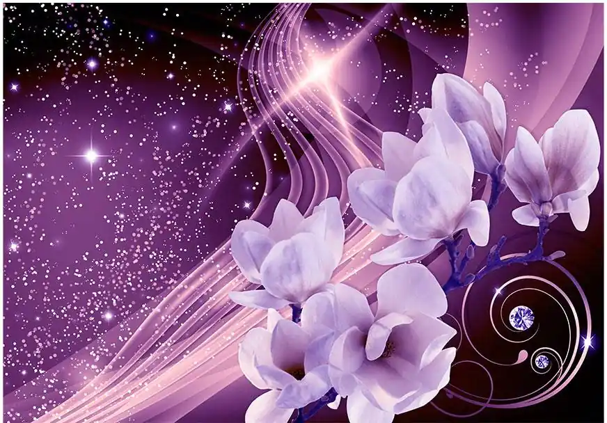 Tarjoushinta Sisustustarra Artgeist Purple Milky Way eri kokoja