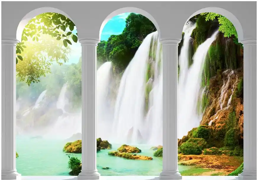 Sisustustarra Artgeist Waterfall eri kokoja Tarjoushinta