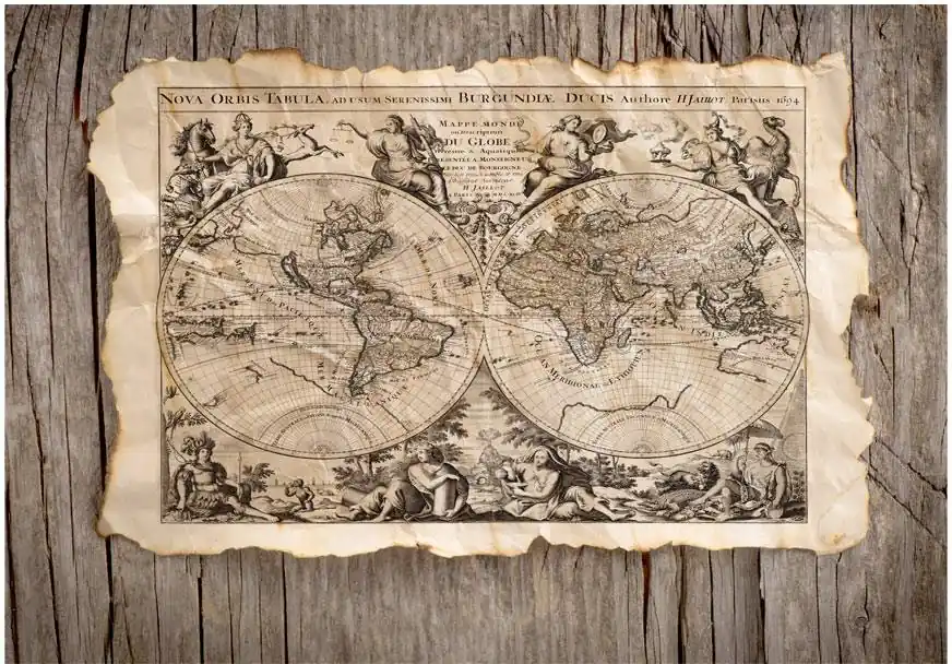 Sisustustarra Artgeist Nova Orbis Tabula eri kokoja Alennettu Hinta