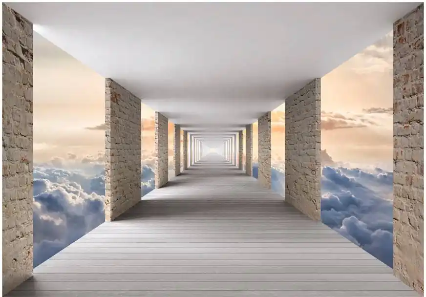 Kausialennus Sisustustarra Artgeist Skyward Travel eri kokoja
