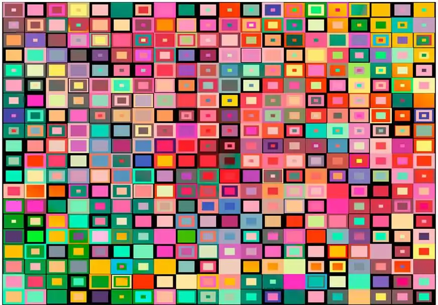 Kuvatapetti Artgeist Colourful Boxes eri kokoja Kausialennus