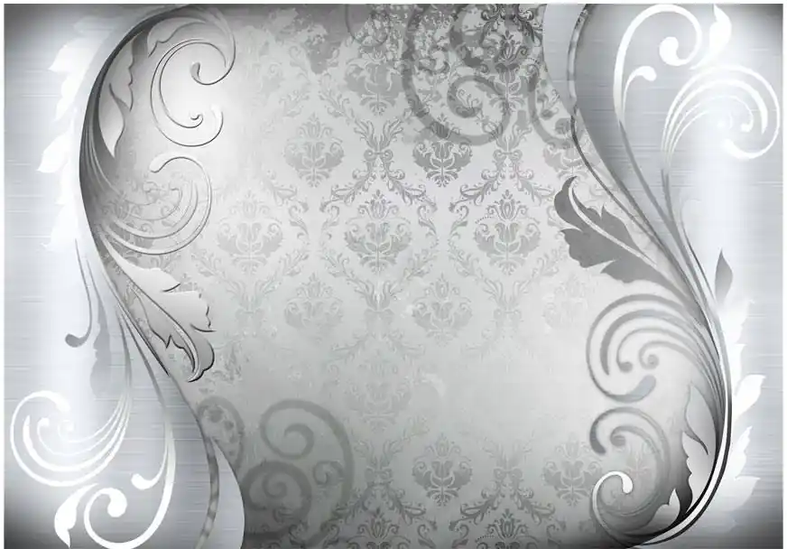 Heti Saatavilla Kuvatapetti Artgeist Gray ornament eri kokoja