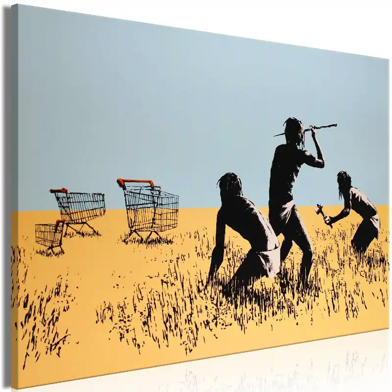 Canvas-taulu Artgeist Trolley Hunters, 1-osainen, leveä, eri kokoja Paras Hinta