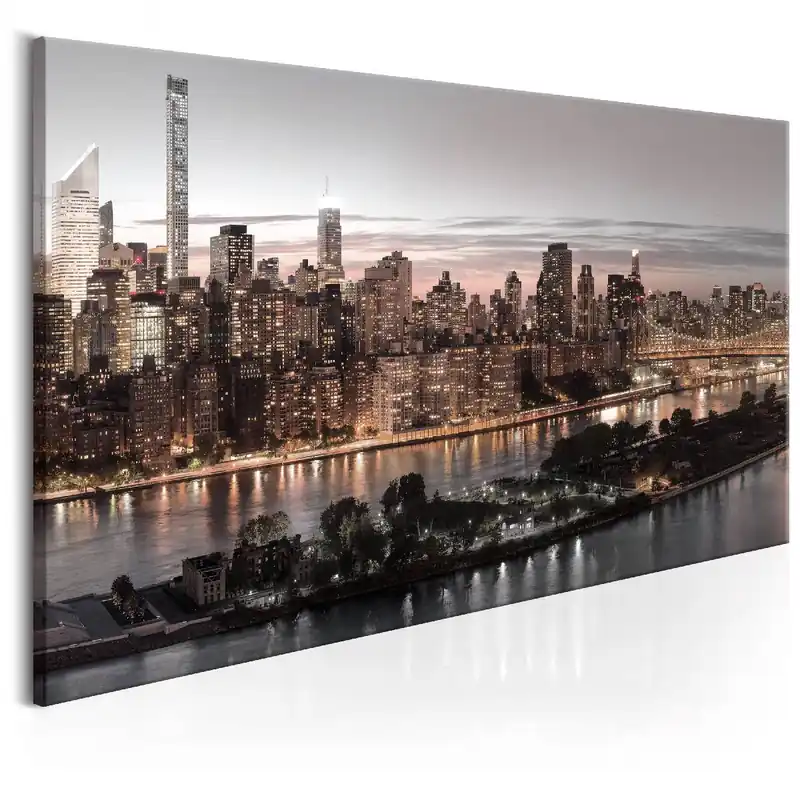 Aito Canvas-taulu Artgeist Manhattan at Twilight, eri kokoja