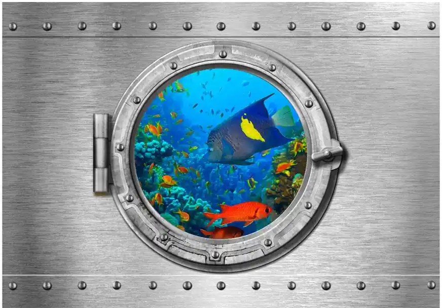 Sisustustarra Artgeist Underwater landscape eri kokoja Alennettu