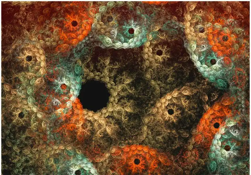 Kuvatapetti Artgeist Dreams - abstract pattern eri kokoja Edullinen Hinta