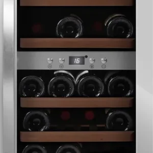 Viinikaappi mQuvée WineExpert 38 SW-38S, 39.5cm, 2 lämpötila-aluetta, vapaasti seisova, teräs Päivän Tarjous