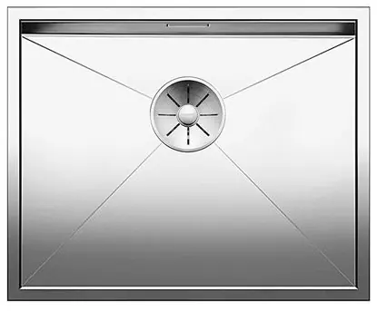 Suoraan Valmistajalta Keittiöallas Blanco Zerox 500-U 540x440mm rst